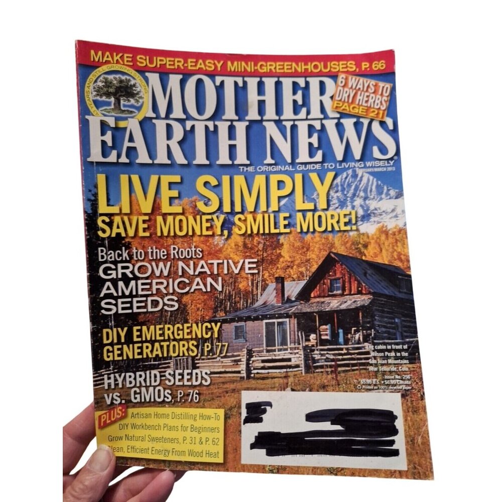 Mother Earth News Feb 2013-Nov 2013 Gardening Organic Homestead 5 Lot Magazines - Picture 2 of 6